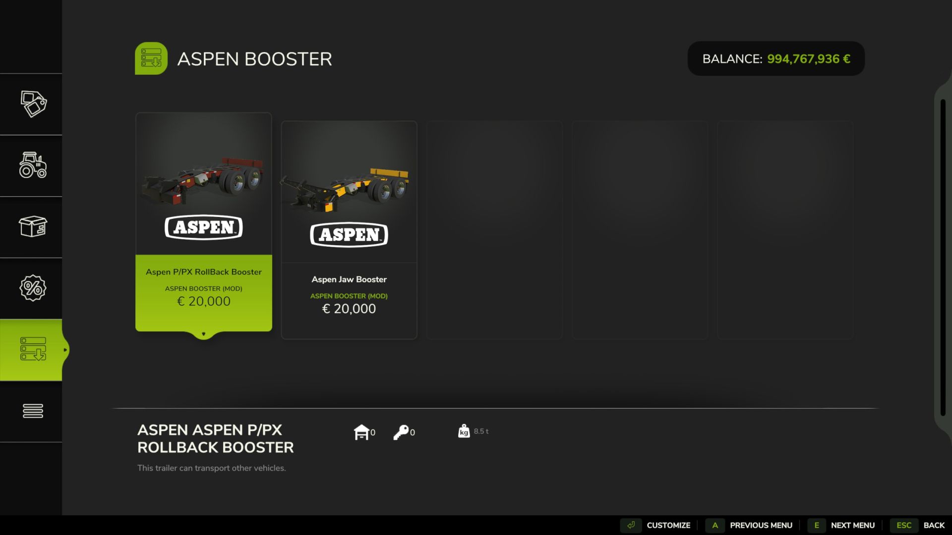 Aspen Jeeps & Boosters