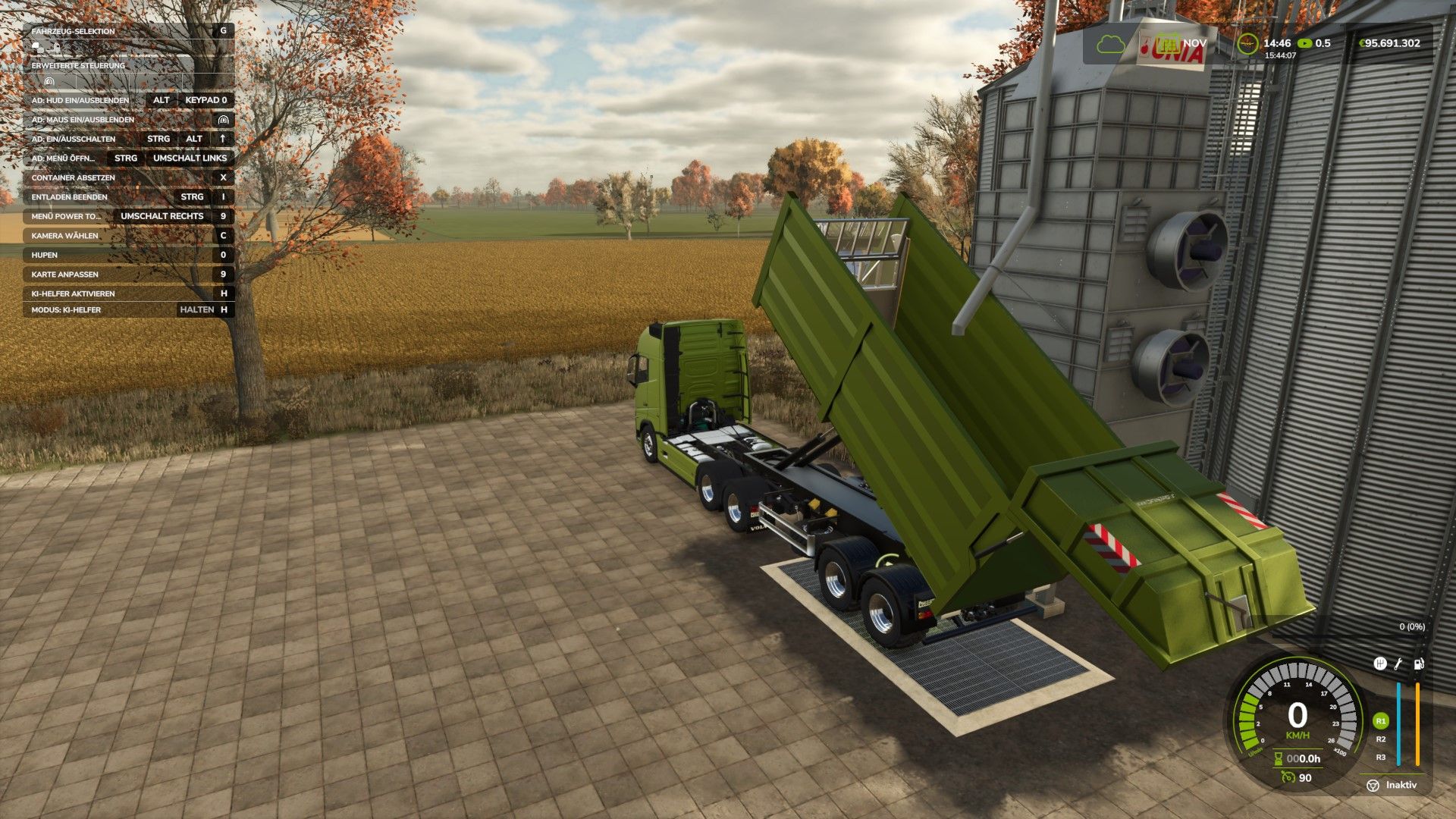 Ass-Multi Container with deportation sign including HKL trailers for trucks and tractors