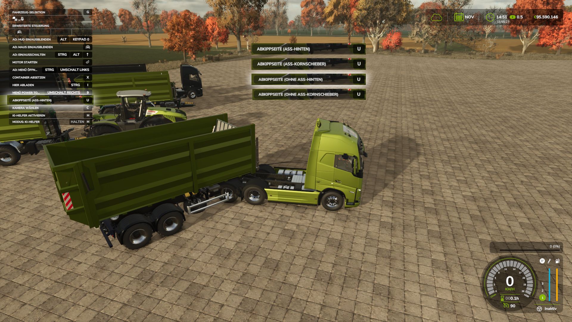 Ass-Multi Container with deportation sign including HKL trailers for trucks and tractors