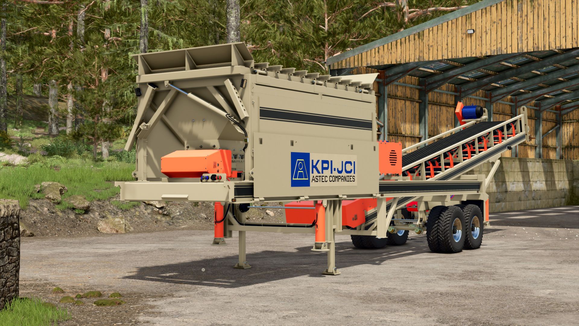 Alimentador de tolva Astec