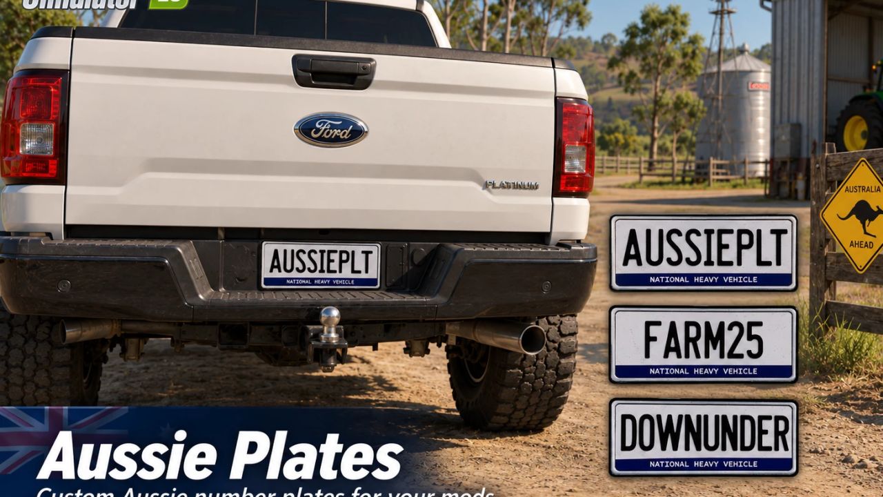 Australian license plates