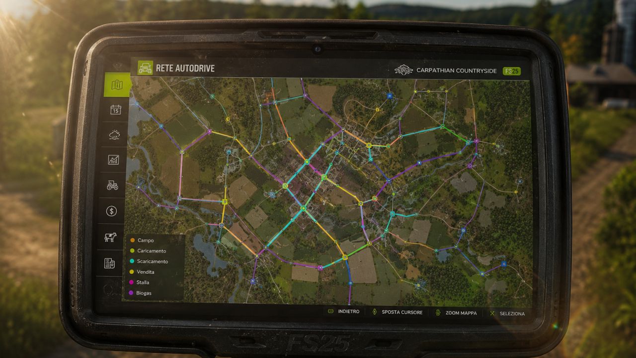 Autodrive Carpathian Countryside