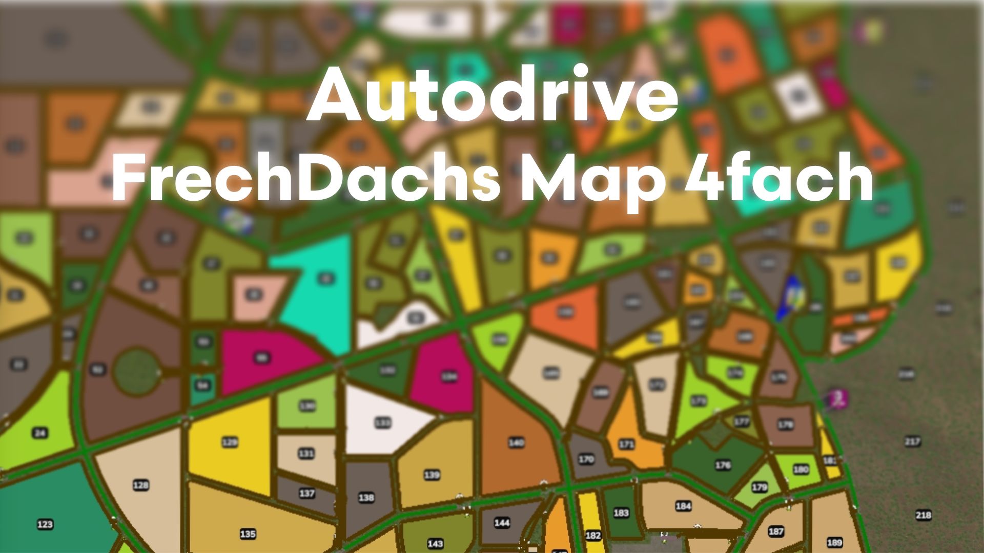 Autodrive FrechDachs Map 4fach
