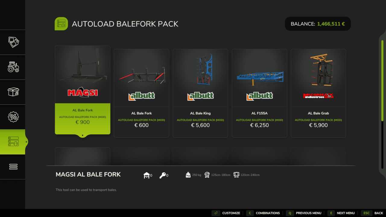 Pack de balefork Autoload