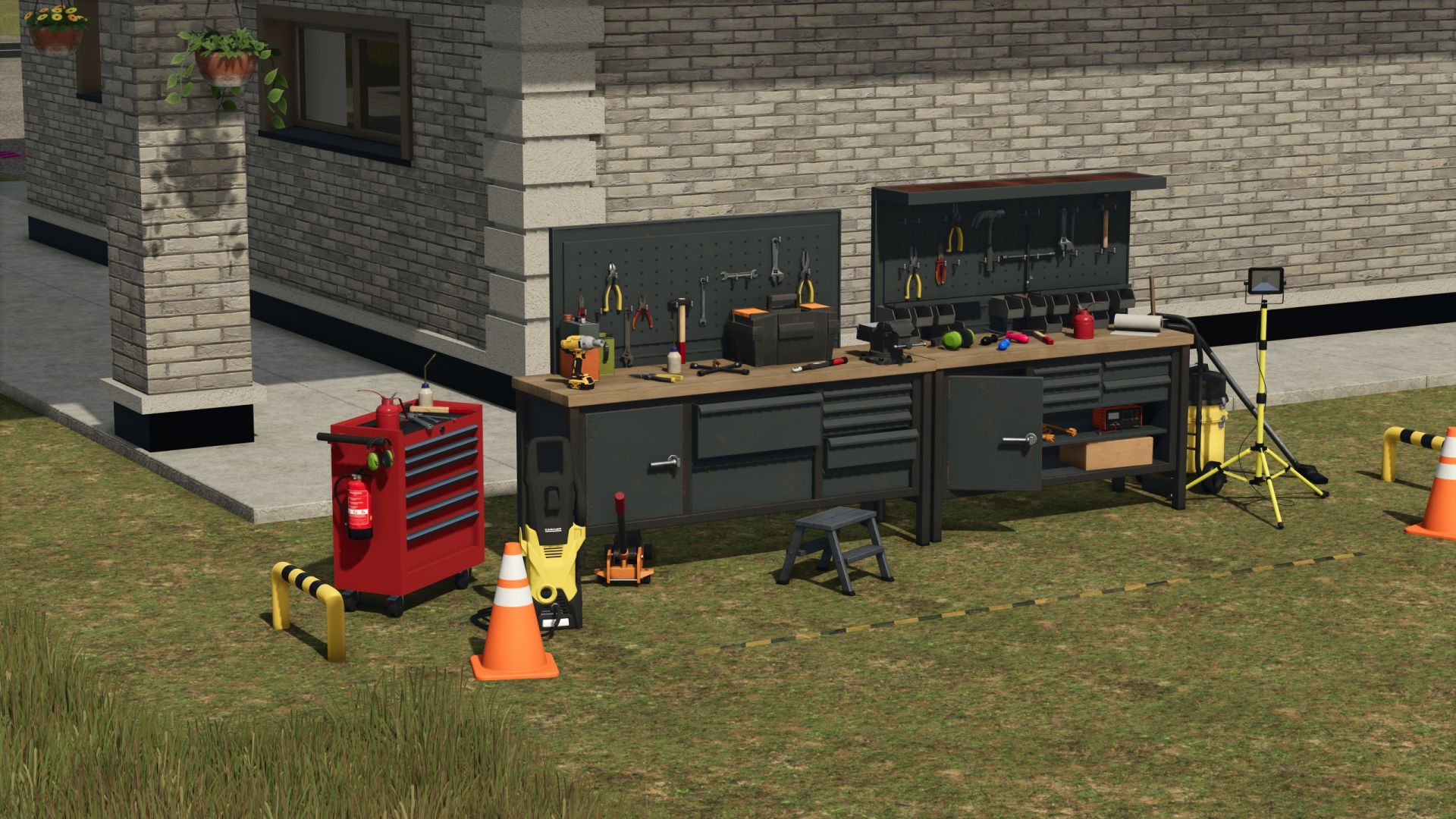Automated multifunction workshop