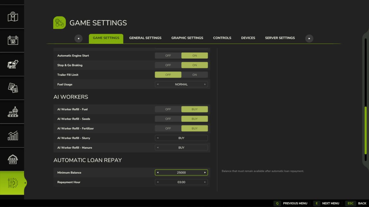 Automatic Loan Repay