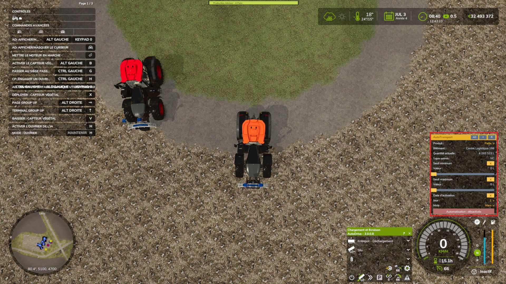 AutoTransport pour AutoDrive
