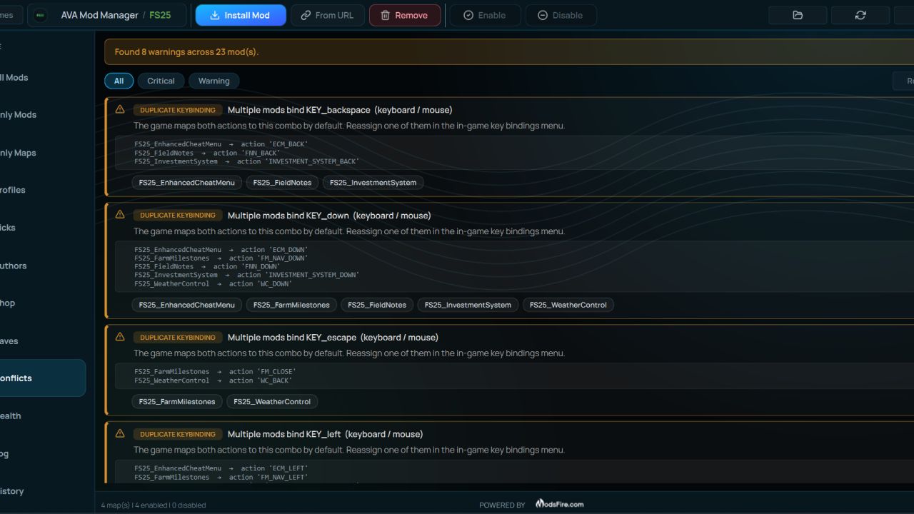 AVA Mod Manager