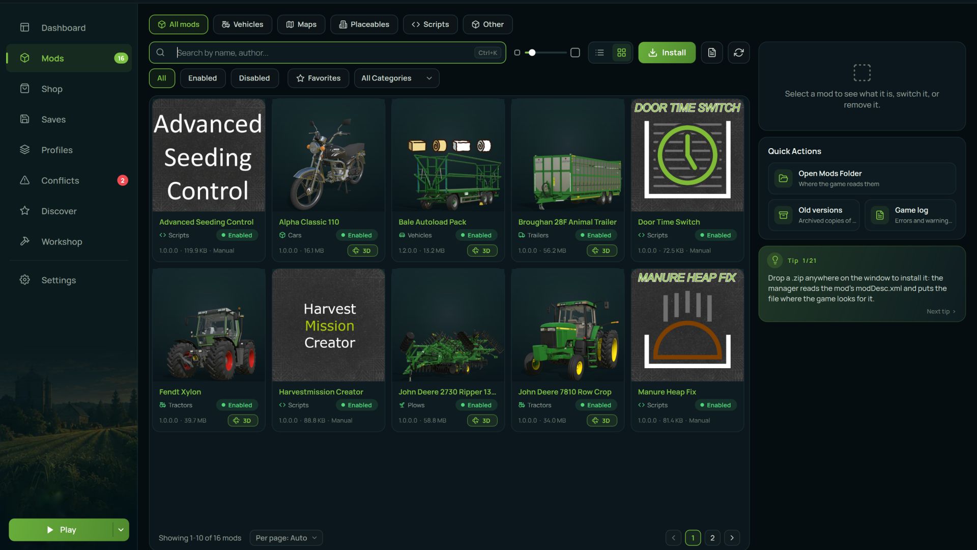 AVA Mod Manager