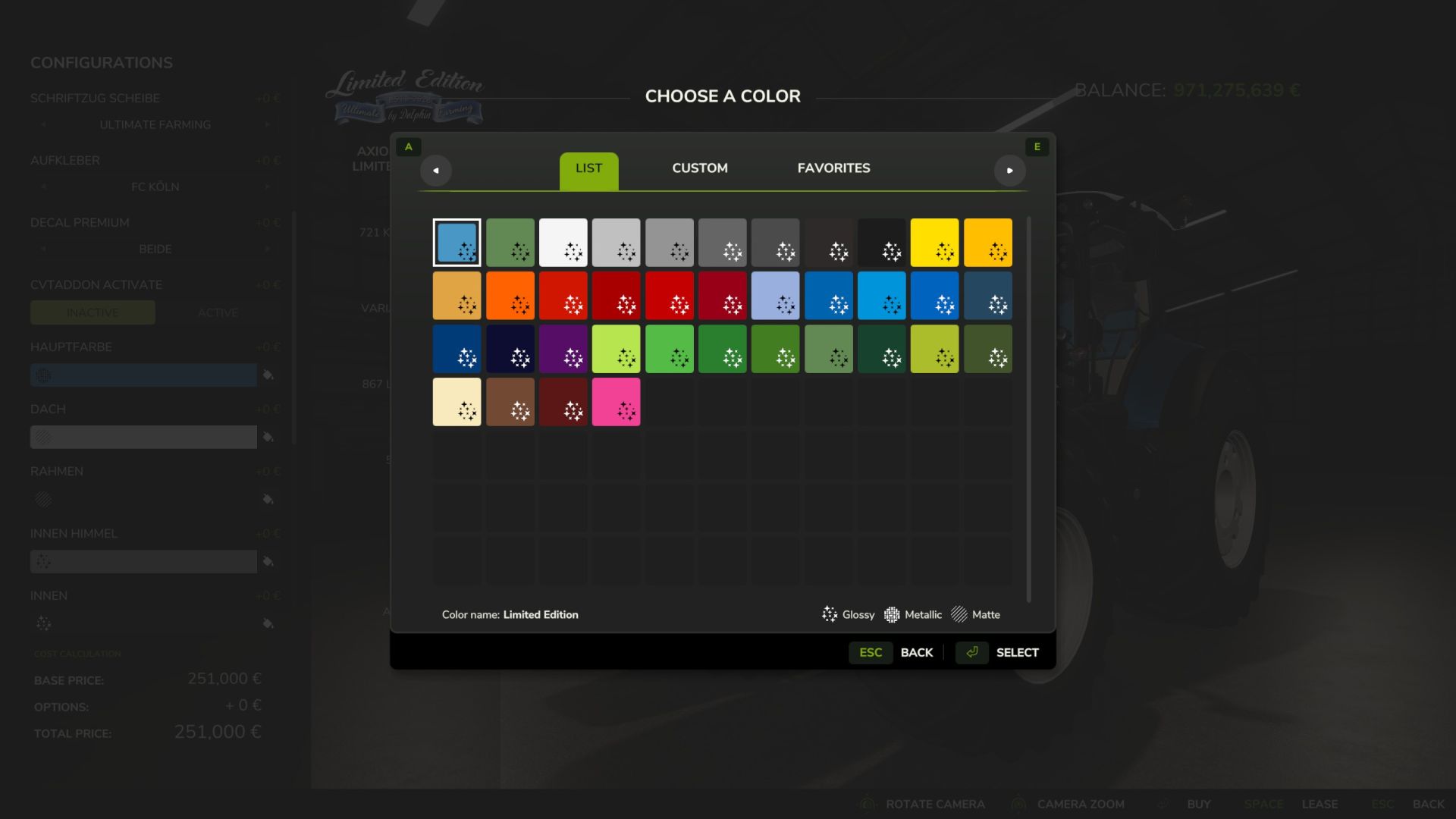 Axion 980 Limited Edition