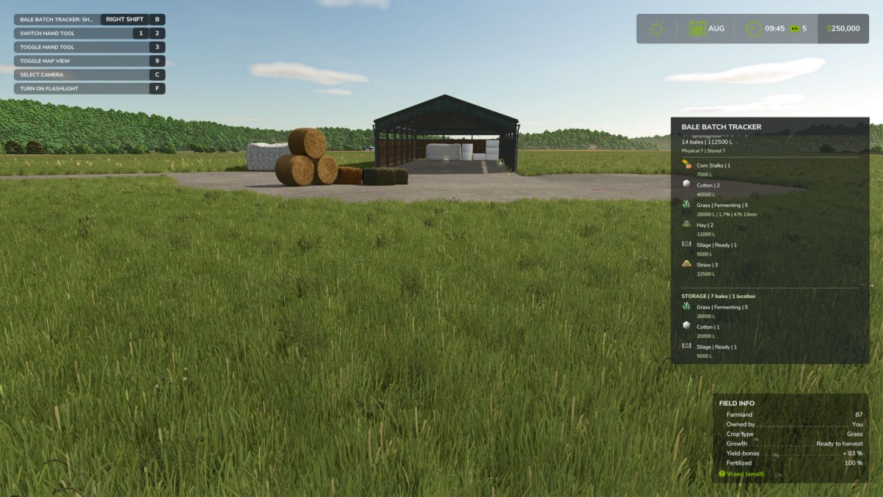 Bale Batch Tracker FS25 thumbnail 3