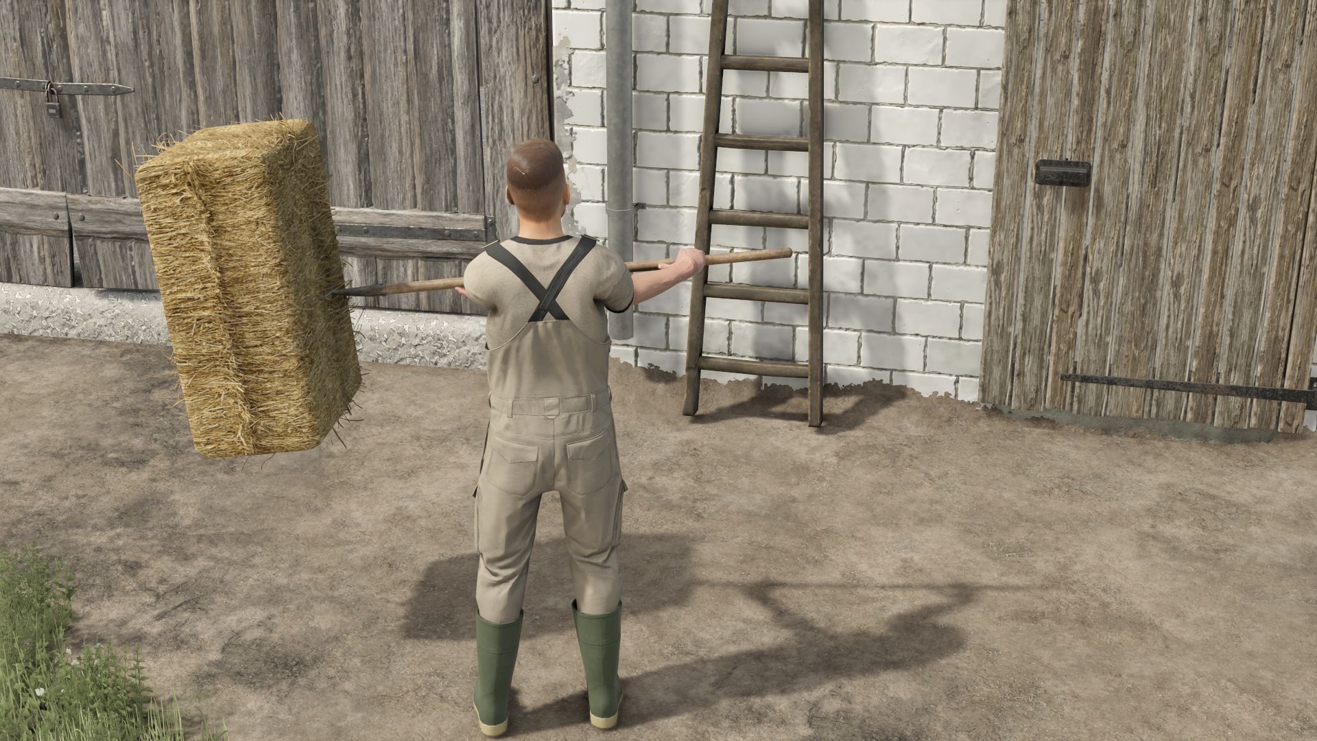 Forca manuale per balle