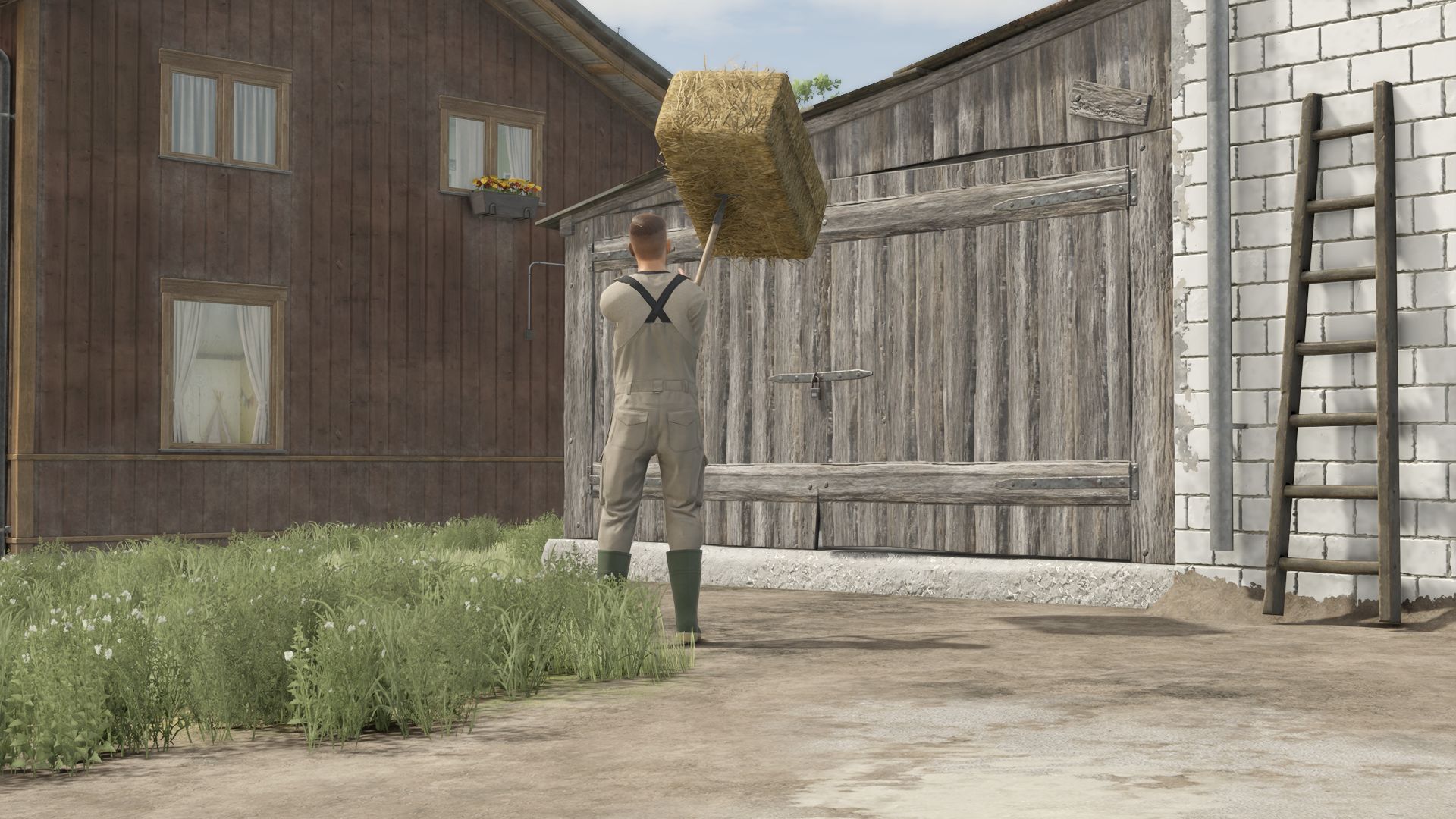 Forca manuale per balle