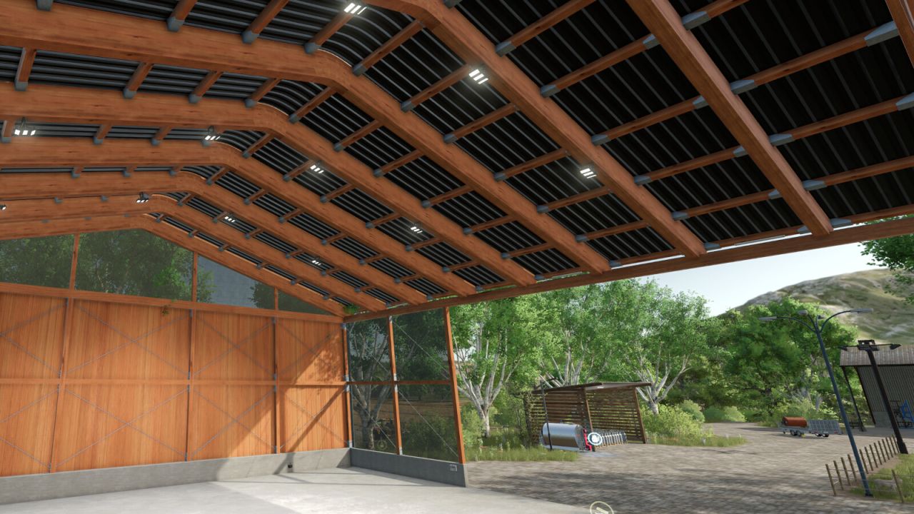 Pacote de galpão de fardos