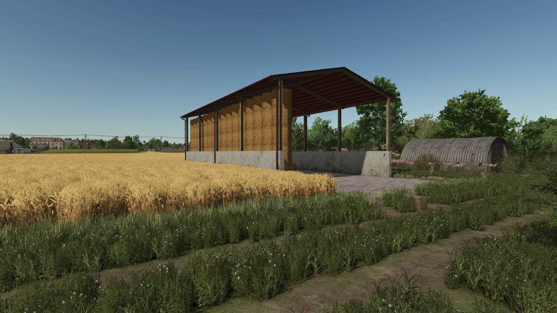 Bale Shelter