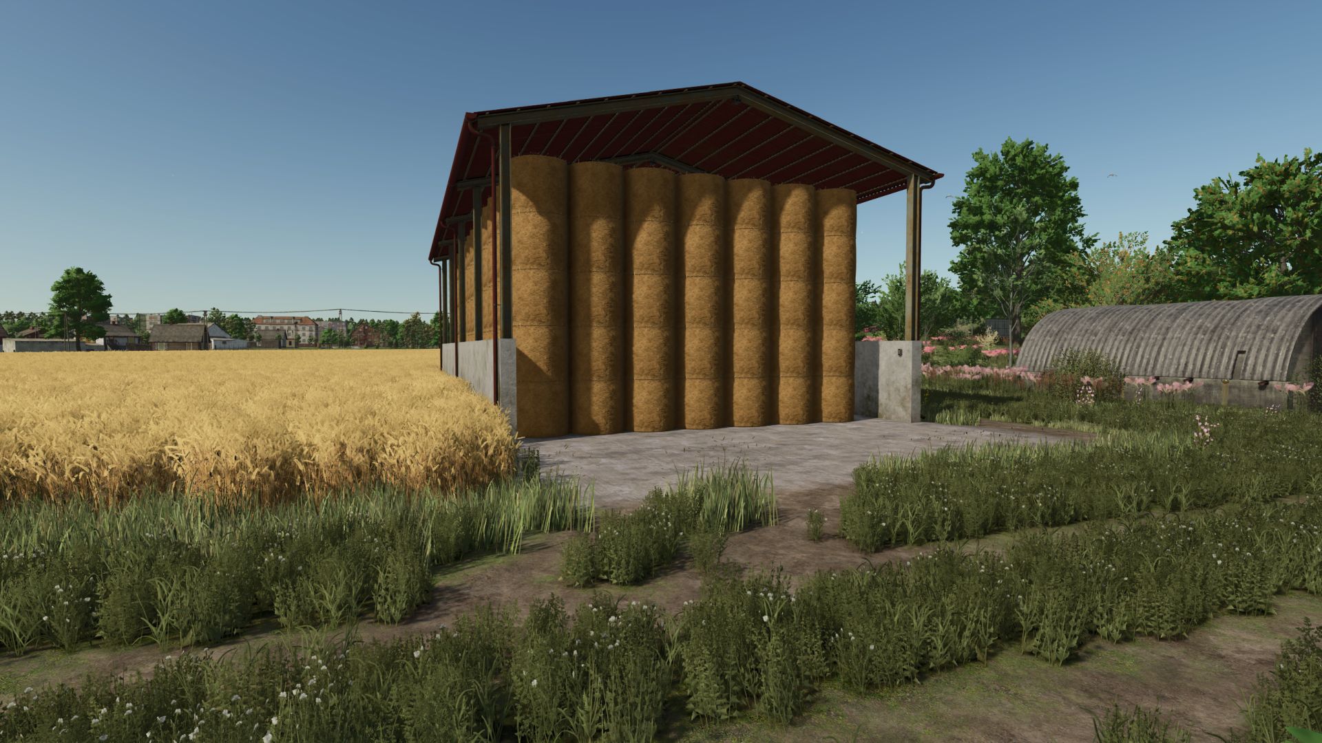 Bale Shelter