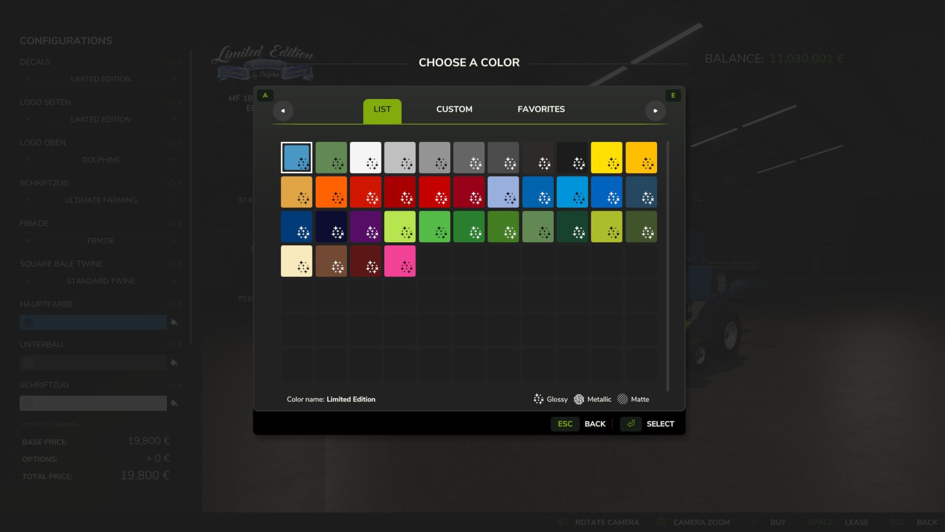 Baler Pack Limited Edition