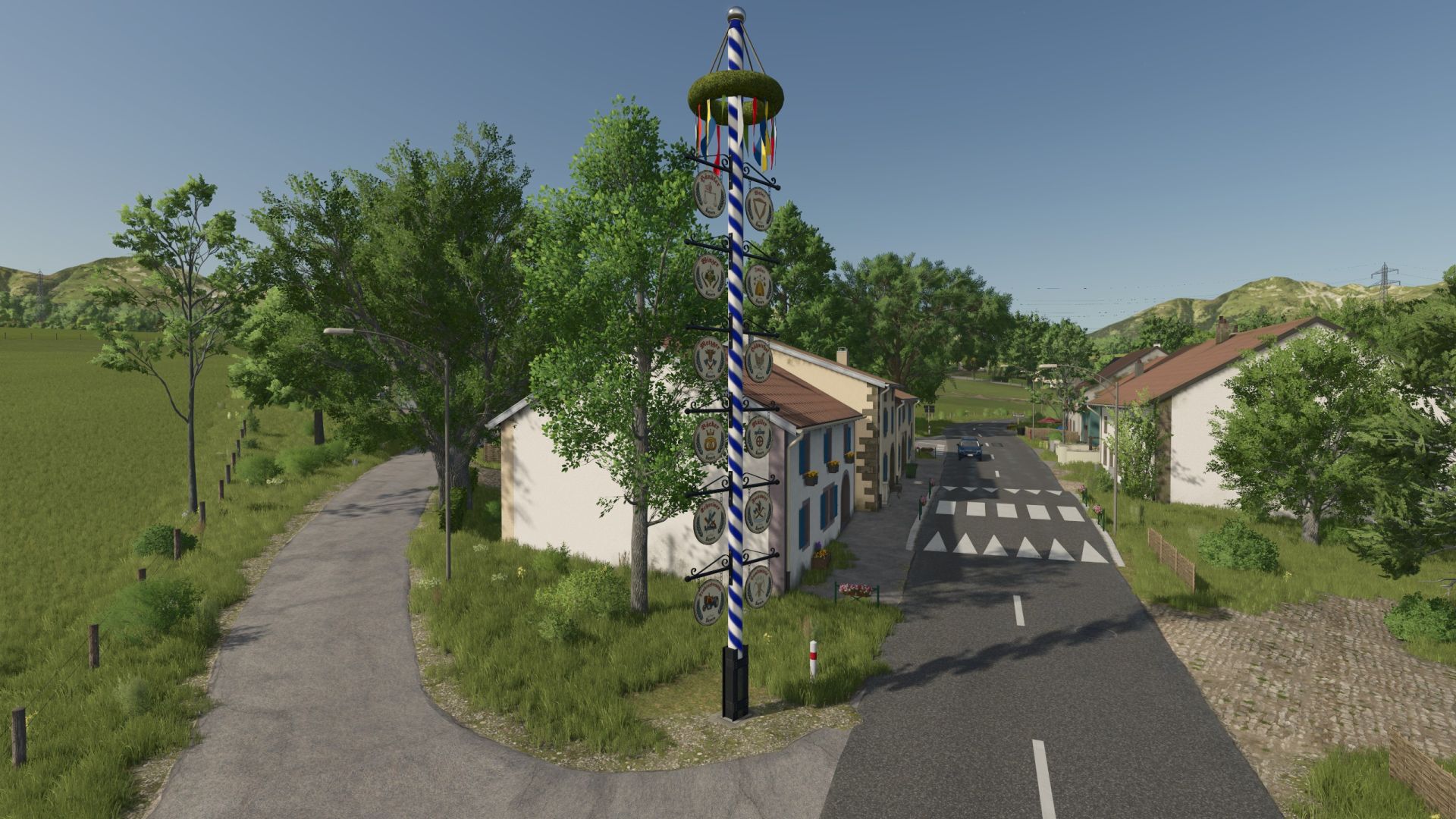 Bavarian maypole