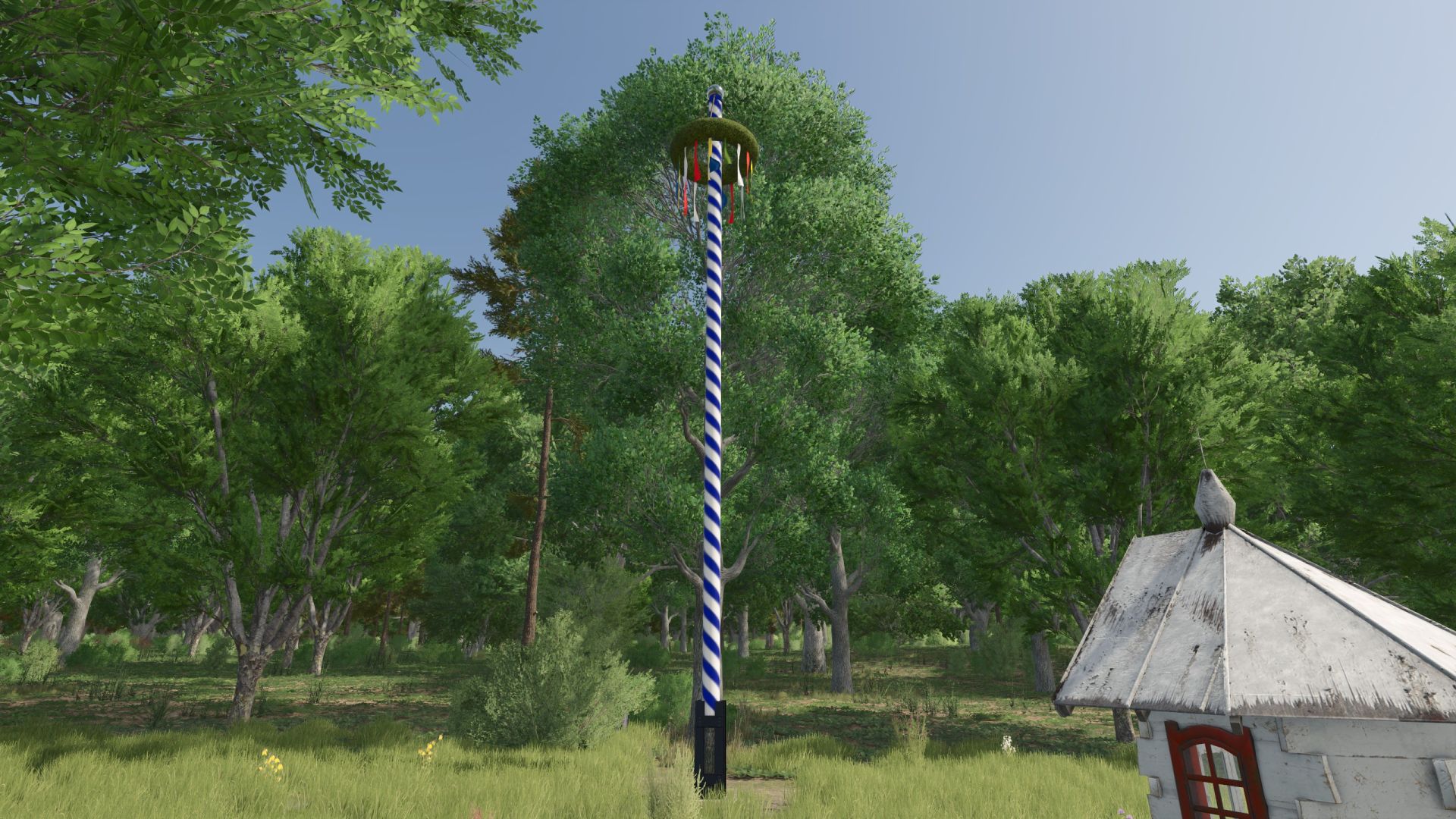 Bavarian maypole