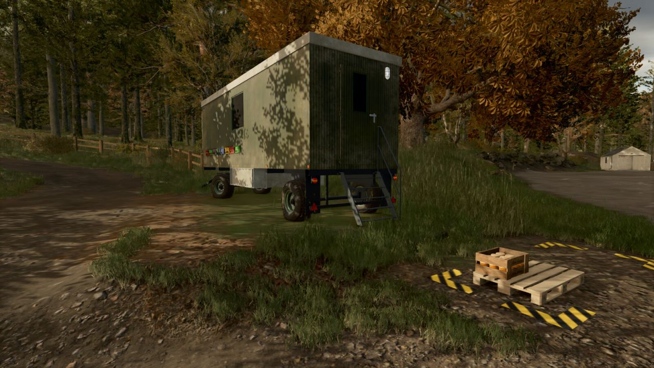 Remorque de la ruche d'abeilles