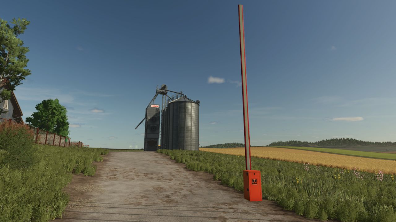 Beninca-barrière plaatsbaar