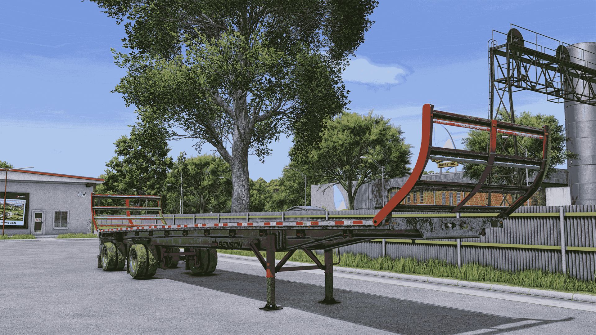 Benson Flatbed Auto Load