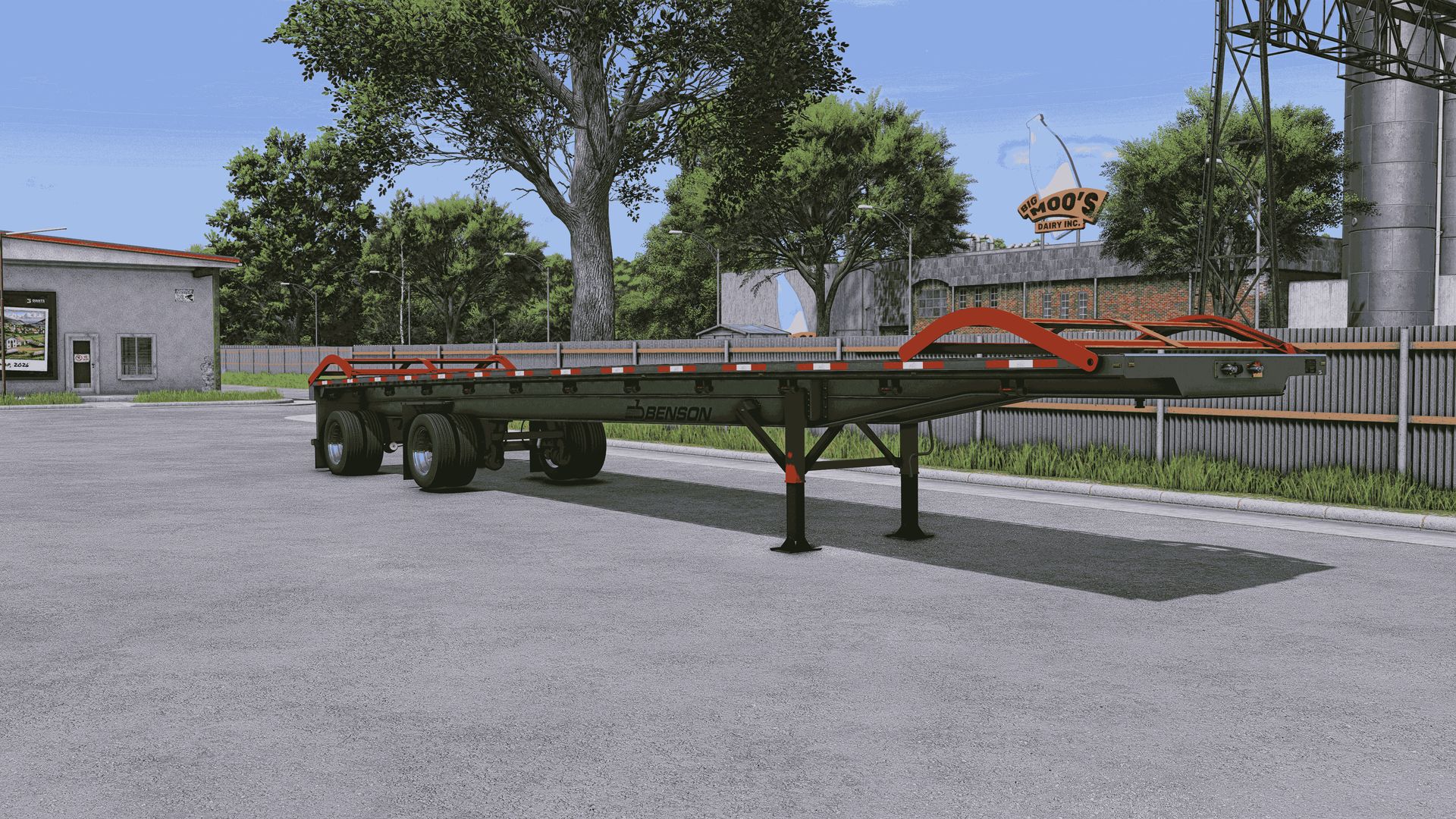 Benson Flatbed Auto Load
