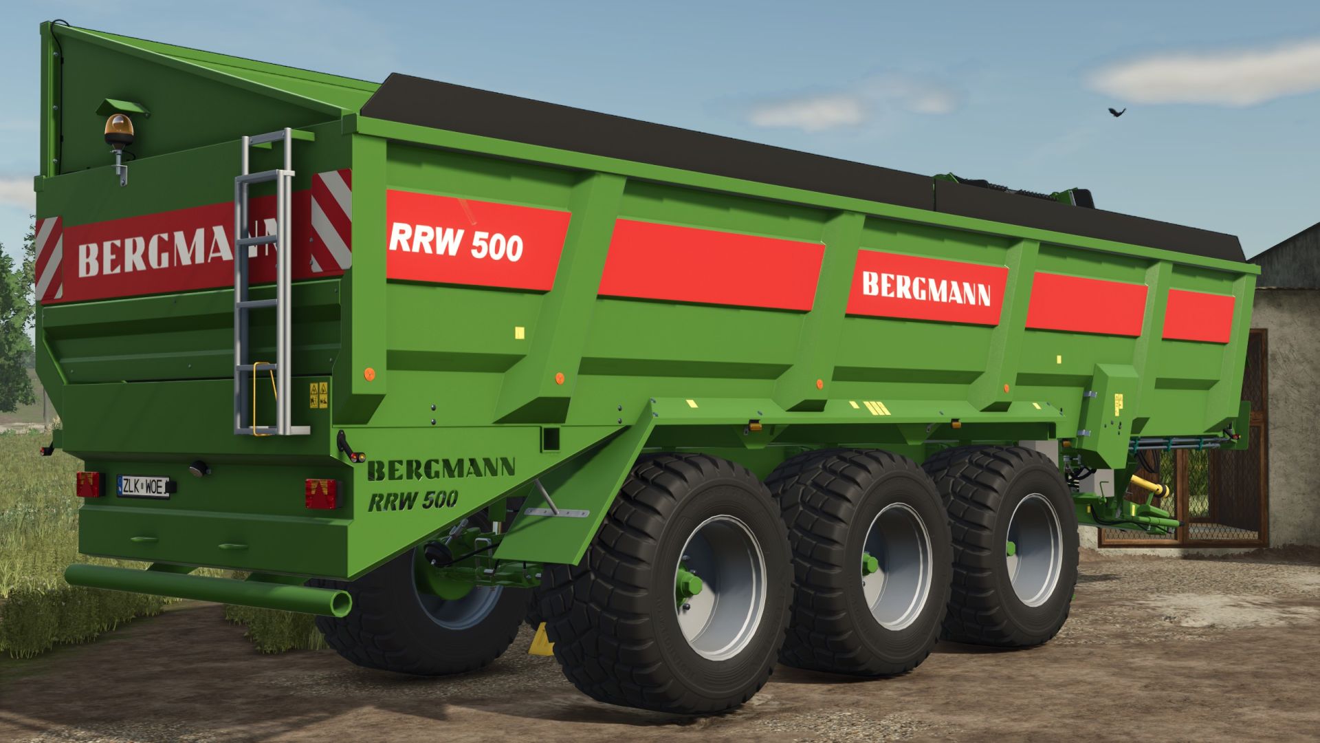 Bergmann RRW 500 Zuckerrübenschneider