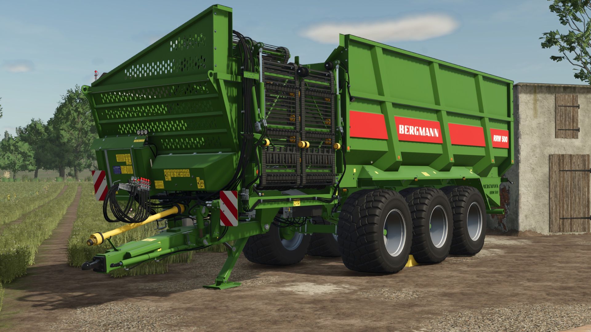 Bergmann RRW 500 şeker pancarı kesici