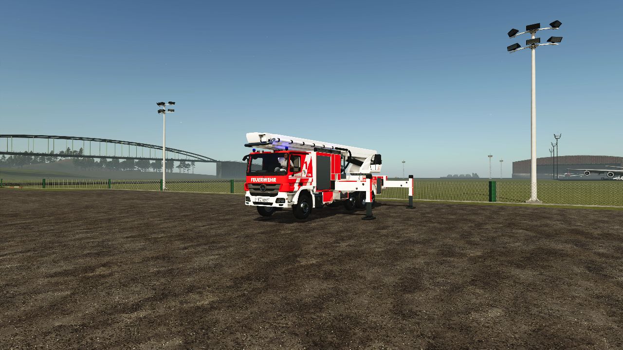 BF Mittelberg Articulated Fire Truck