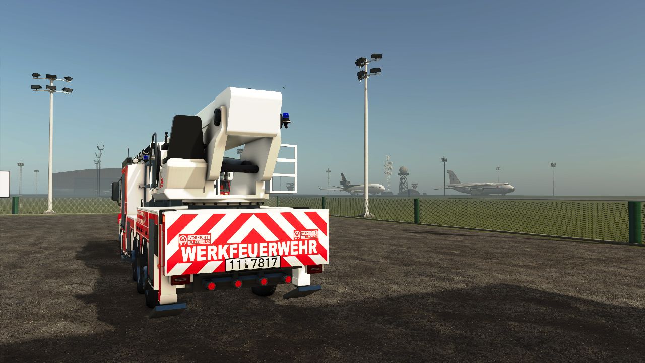BF Mittelberg Articulated Fire Truck