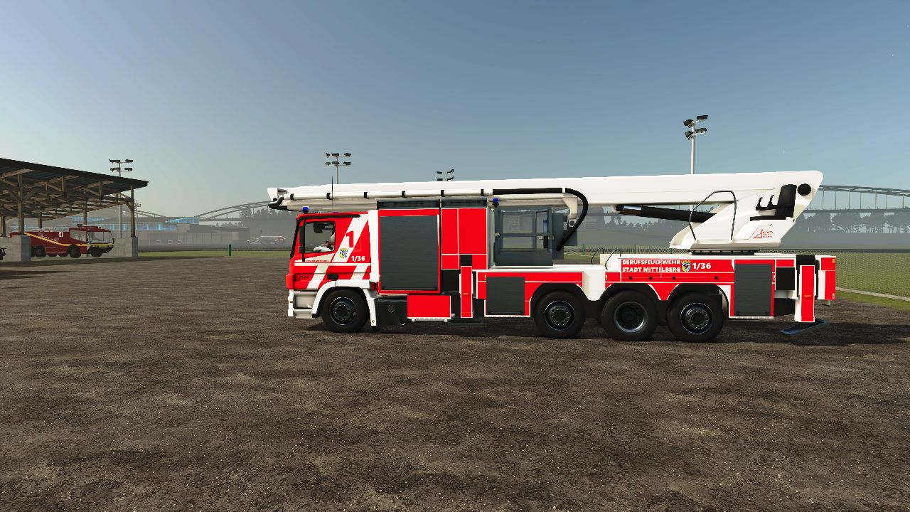 BF Mittelberg Articulated Fire Truck