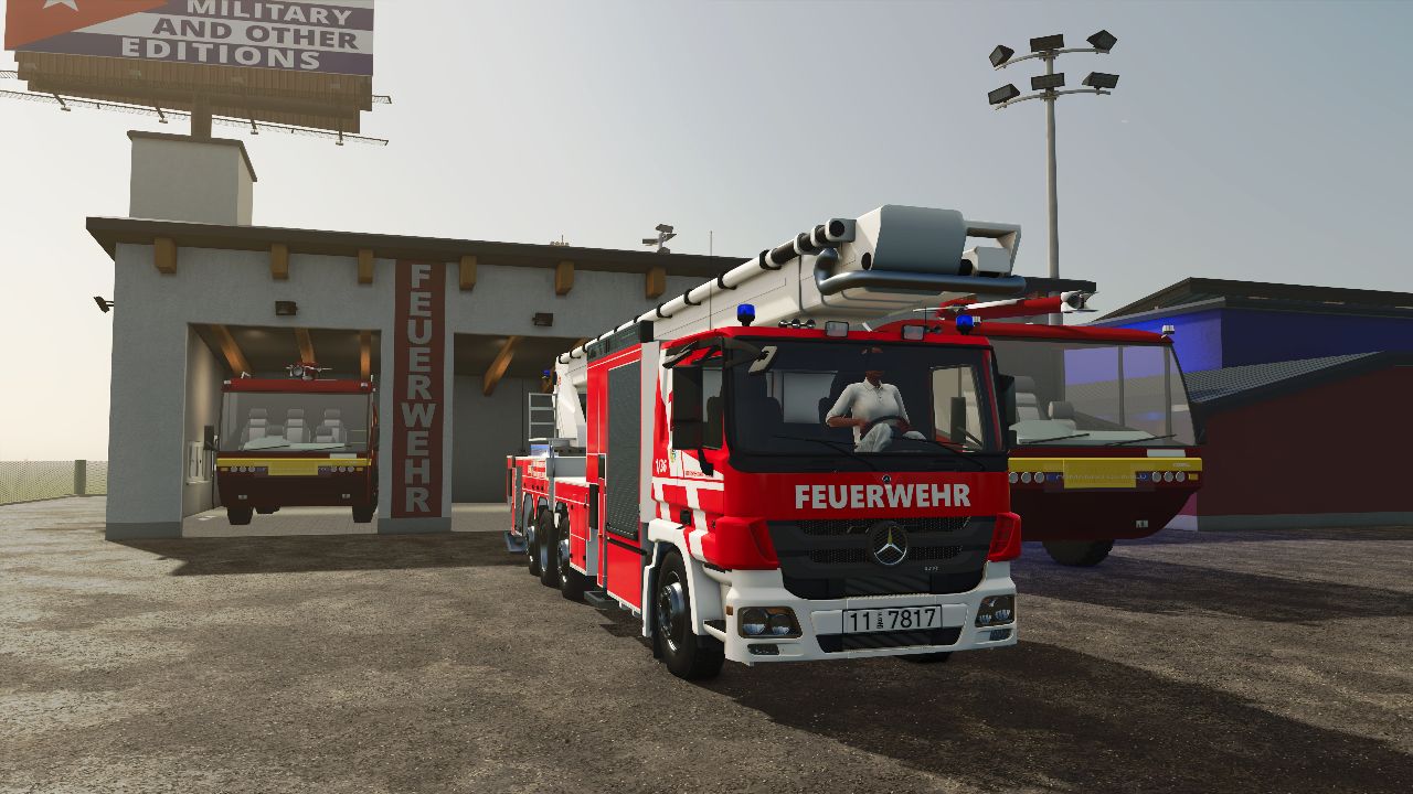 BF Mittelberg Articulated Fire Truck