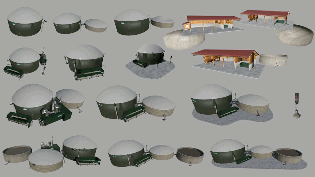 BGA – Biogas Plant Pack