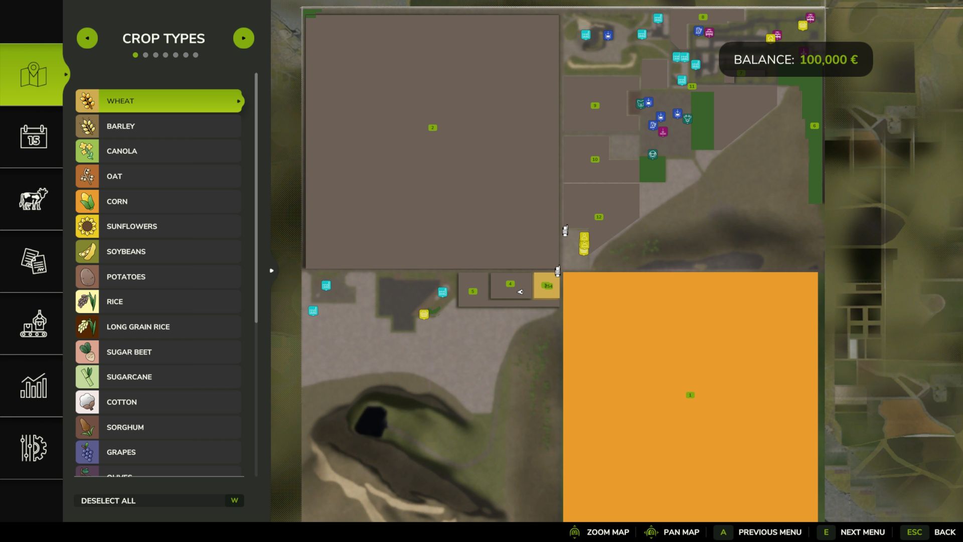 BGA Map