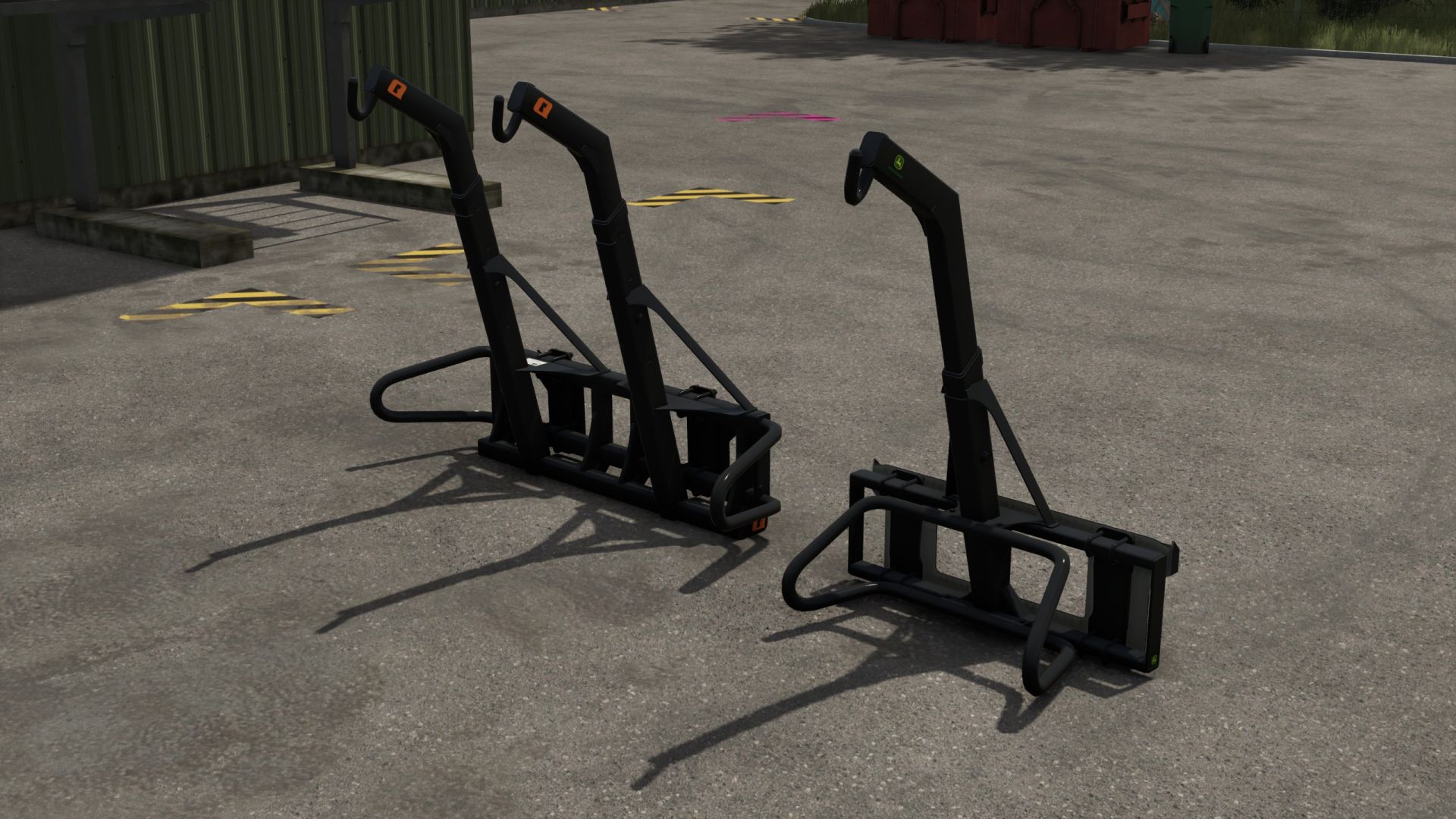 Big bag hook for compact loader