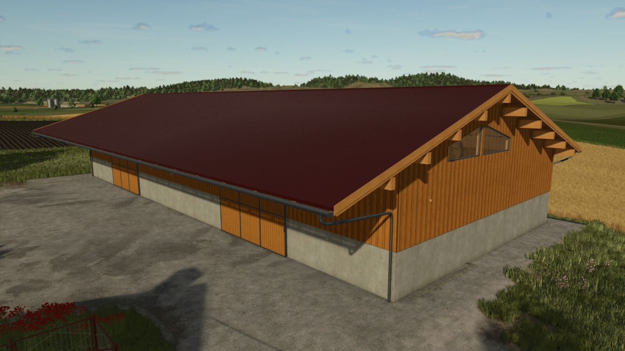 Grande hall de machine