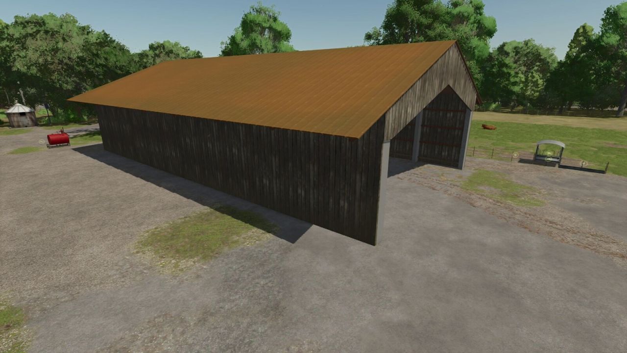 Groß Holz Unterstand