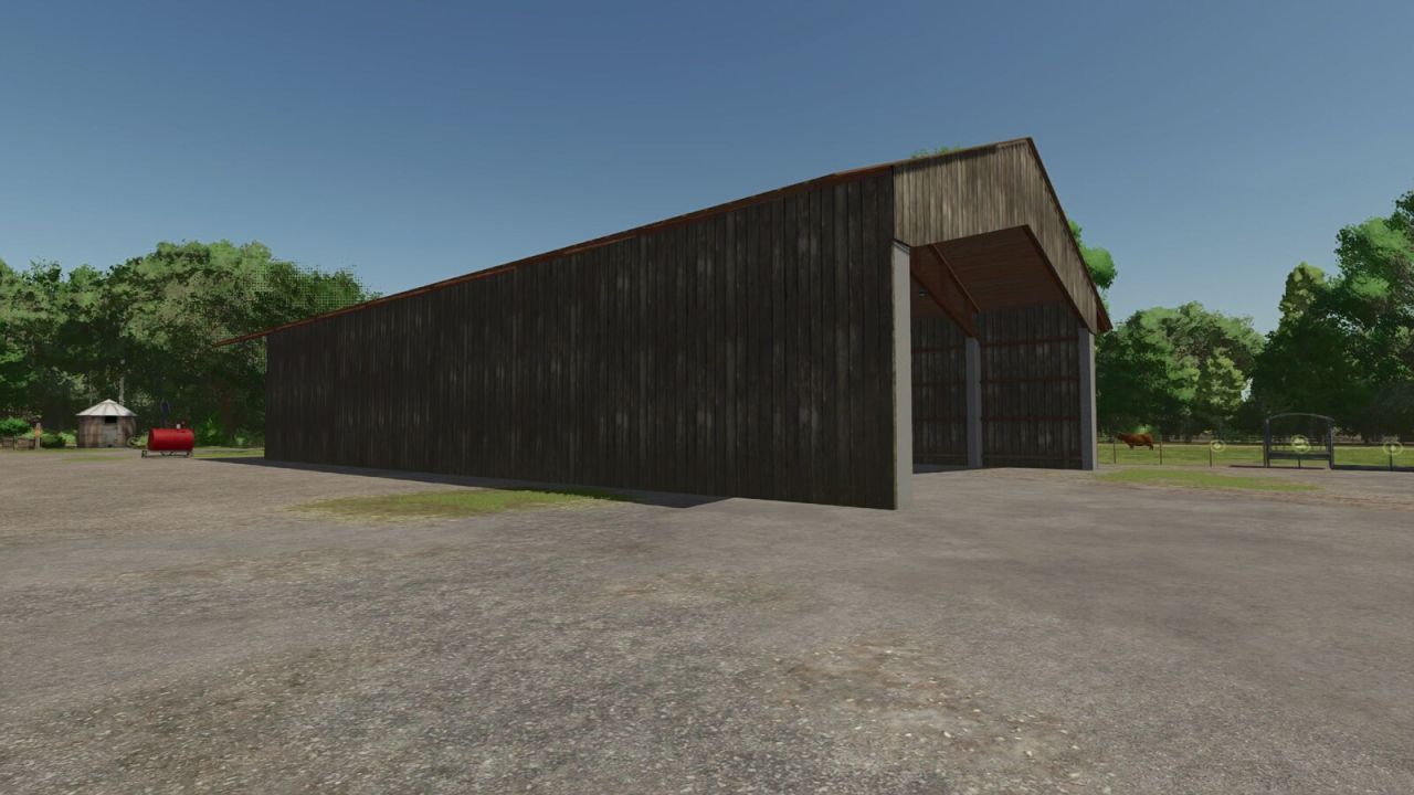 Groß Holz Unterstand