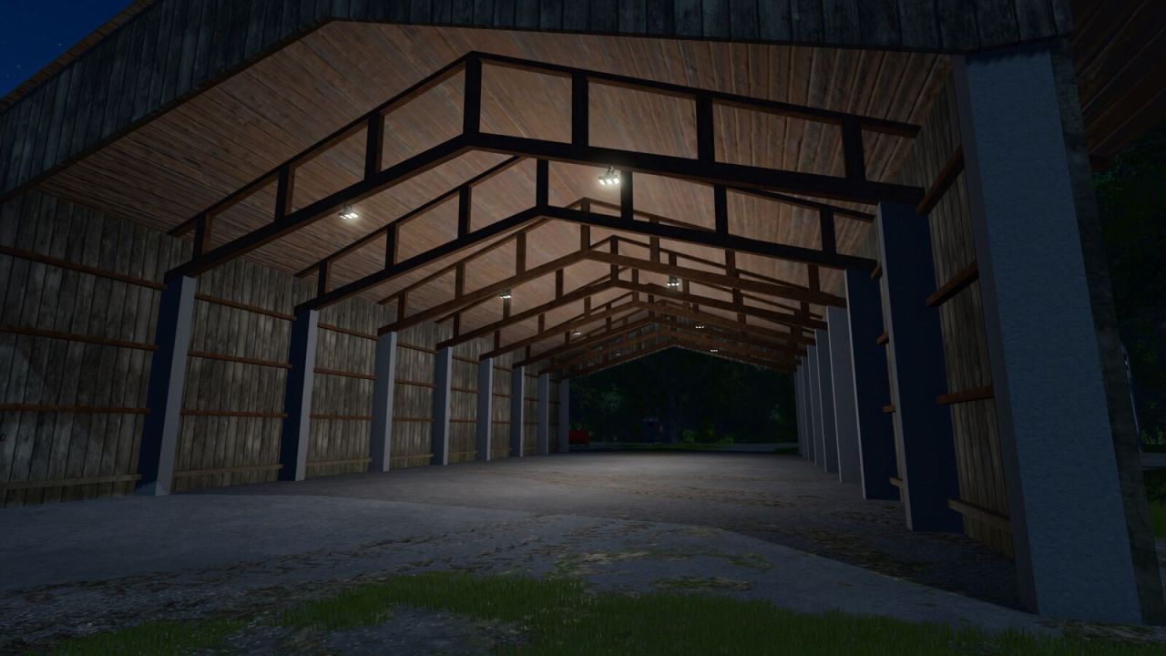 Groß Holz Unterstand