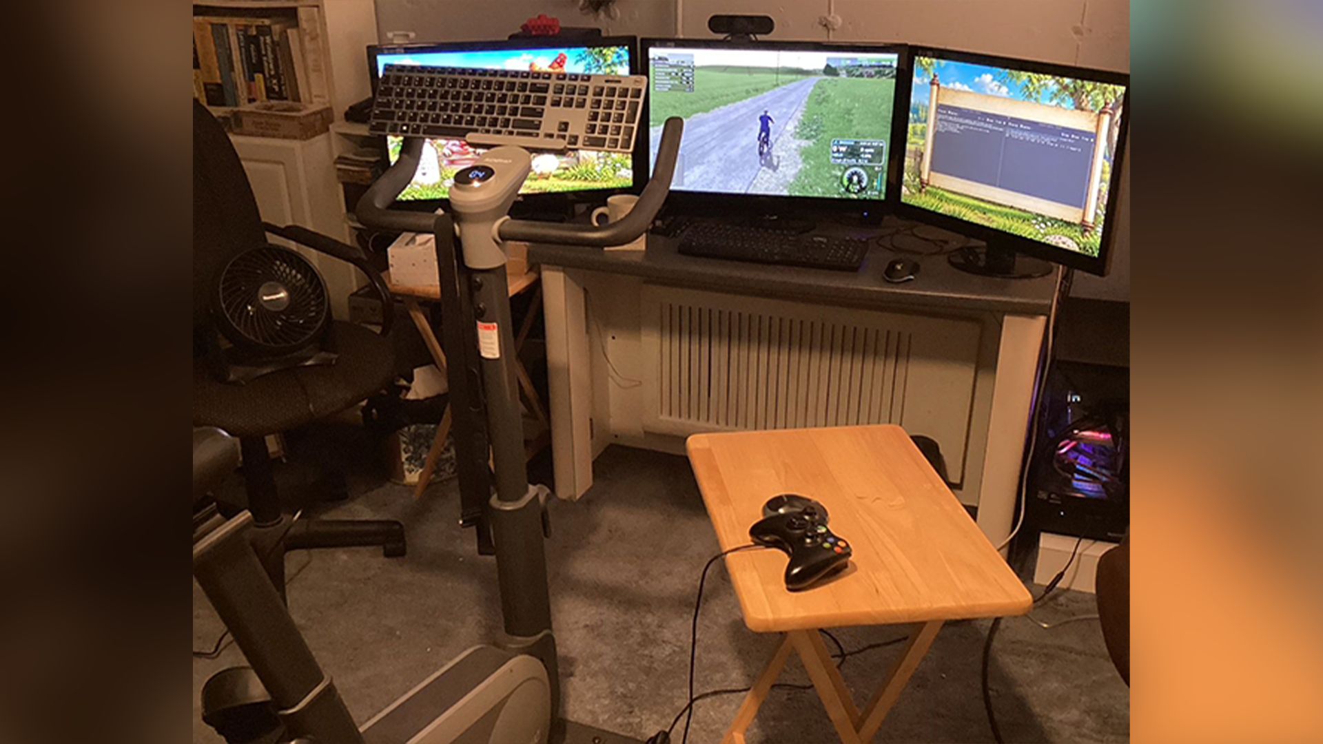 BikeMan (Benutze ein echtes Heimtrainingsrad, um dich fortzubewegen)
