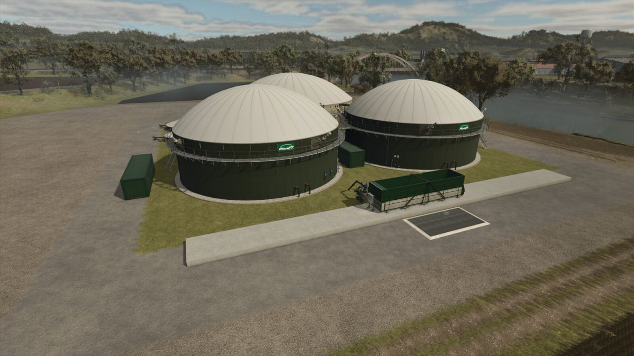 Planta de biogás 1MW