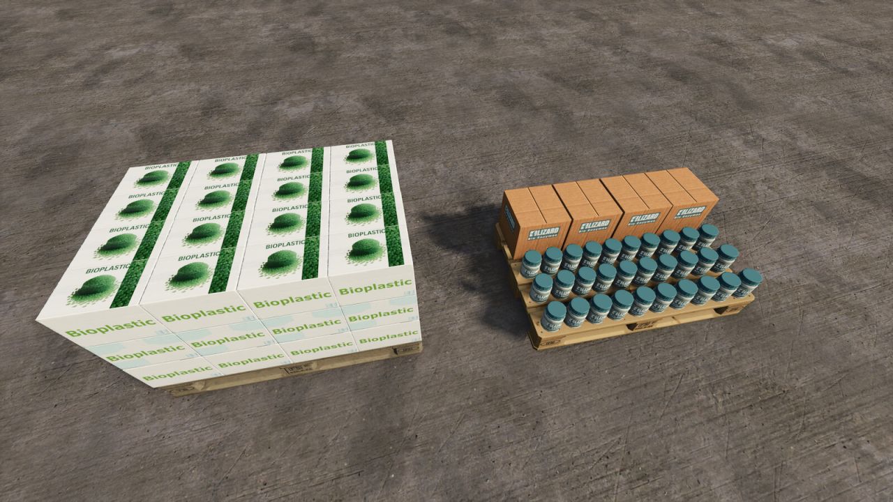 Bioplastikproduktion