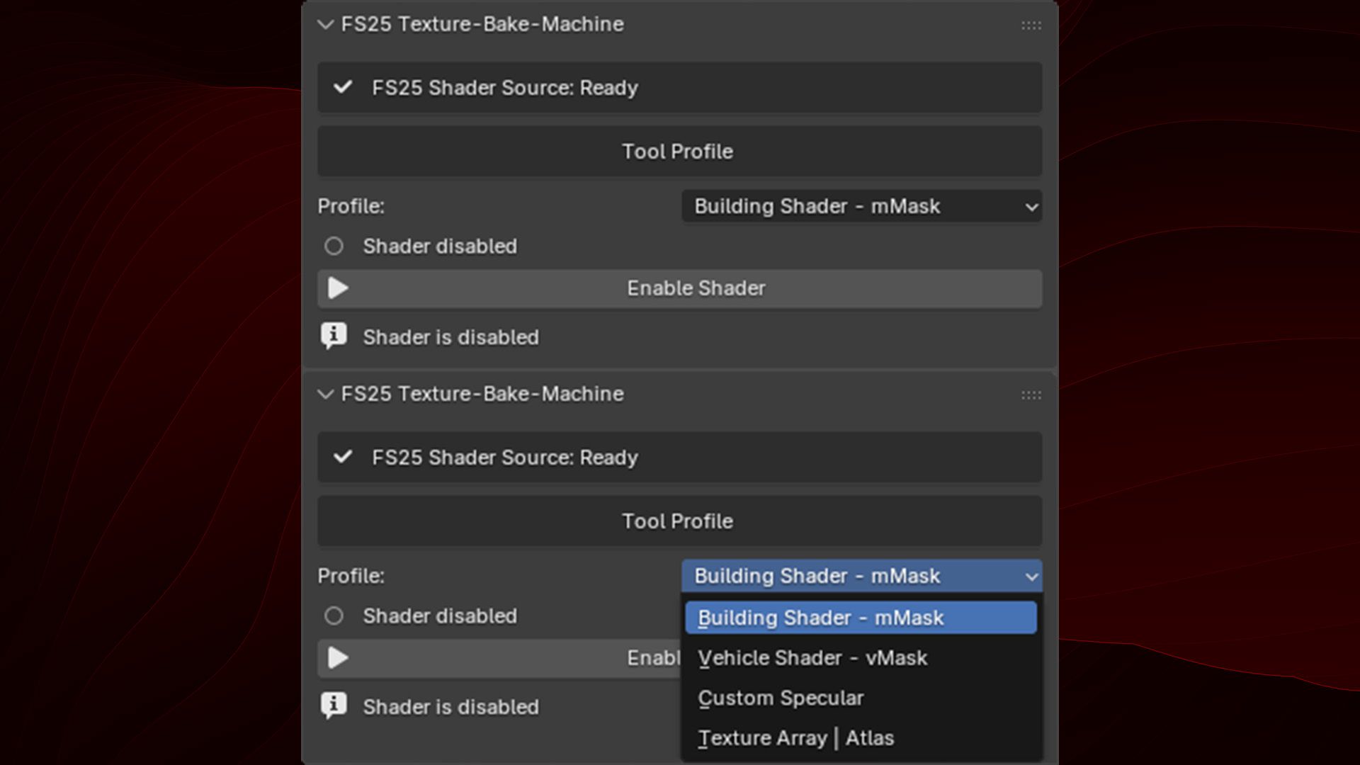 [Blender Add-on]  Texture-Bake-Machine