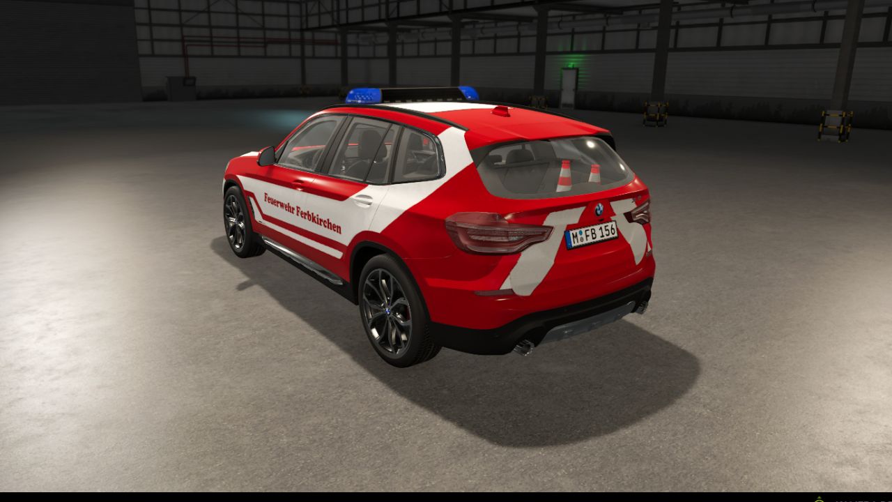 BMW X3 Feuerwher Ferbkirchen