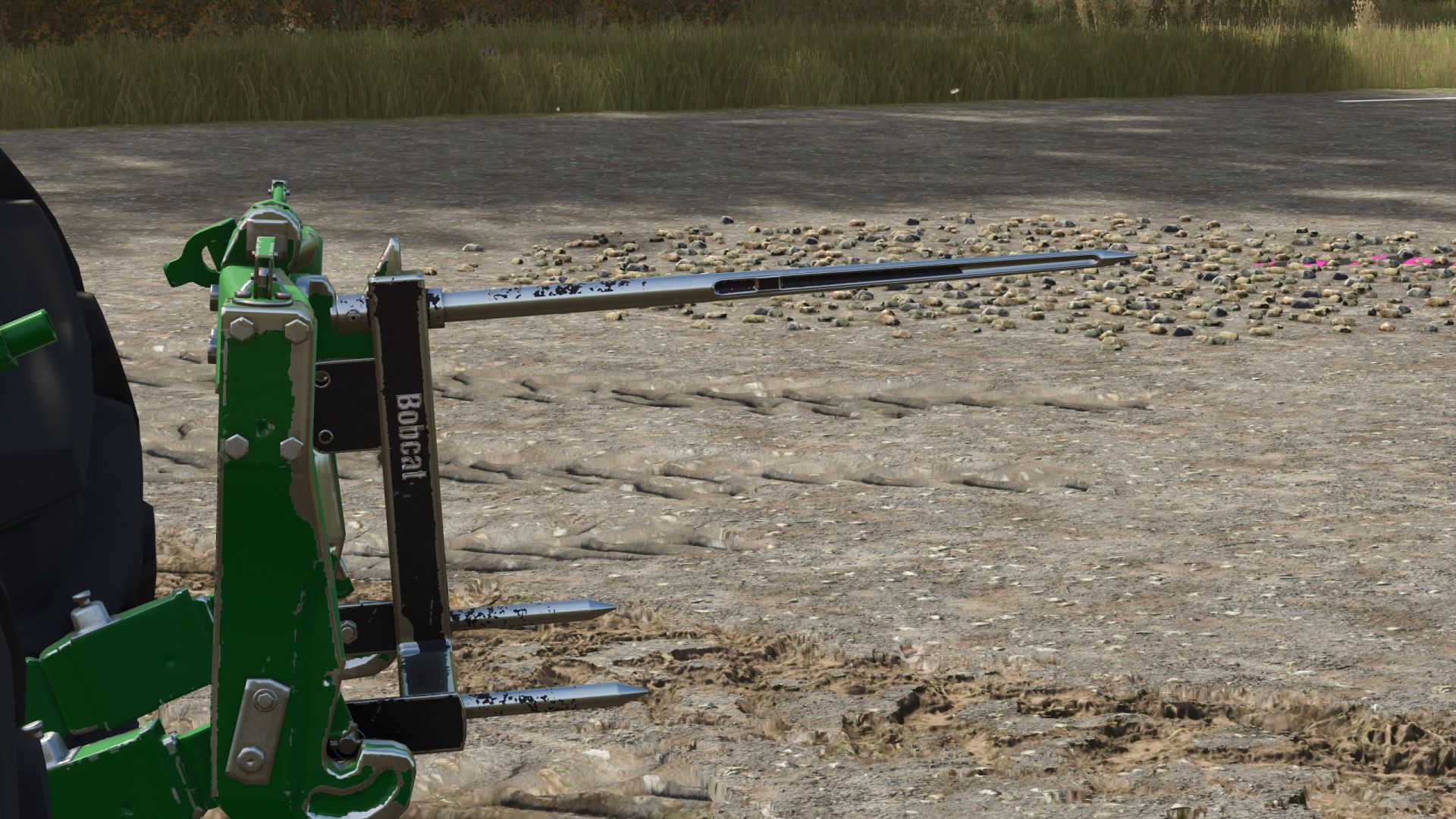 Bobcat 3 Point Bale Fork (Rust Edition)