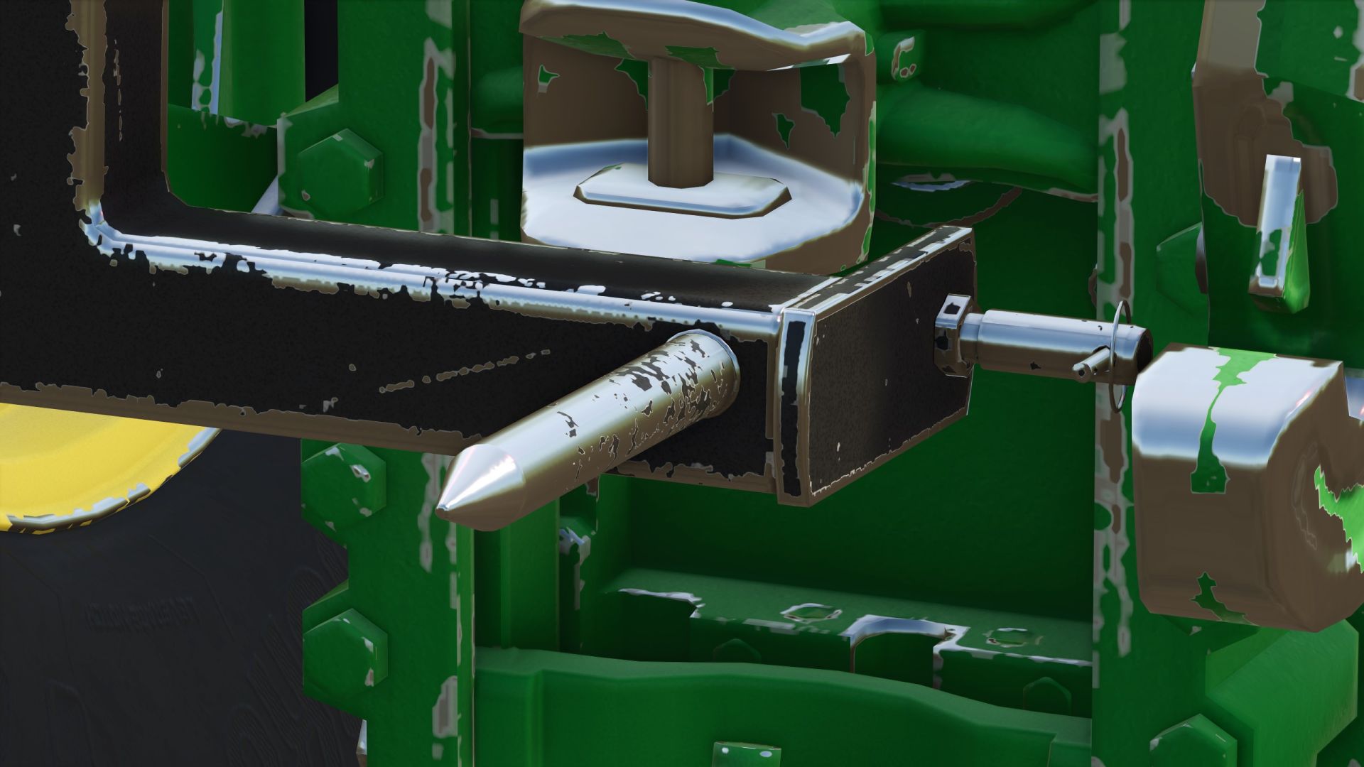 Bobcat 3 Point Bale Fork (Rust Edition)