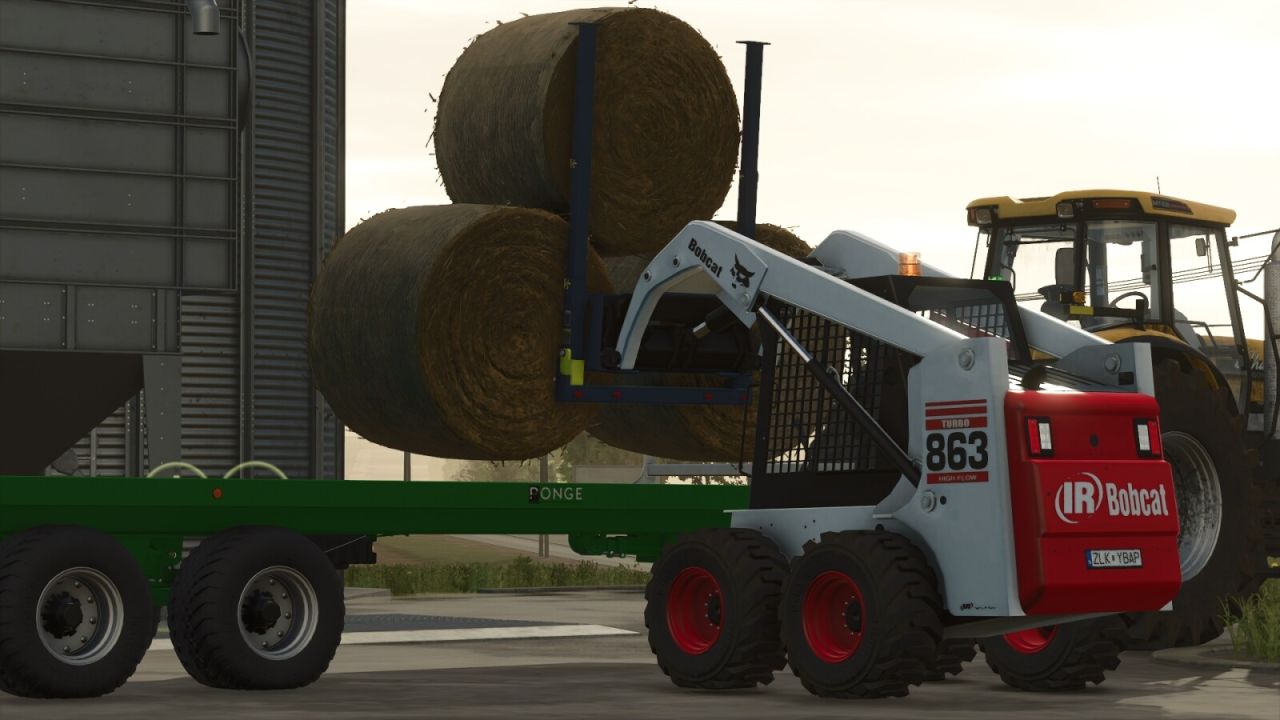 Bobcat 863 Turbo con pala Bobcat