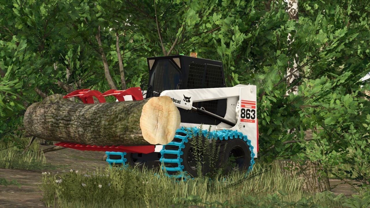 Bobcat 863 Turbo con pala Bobcat