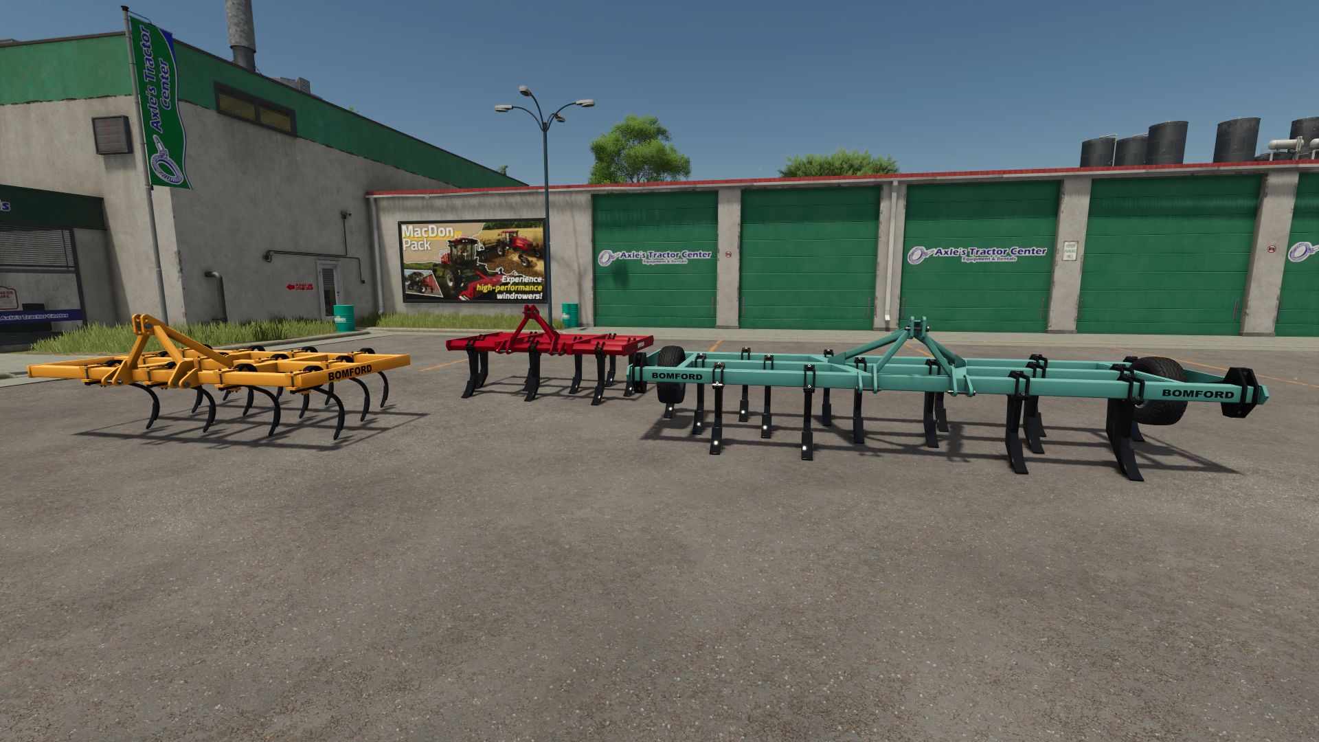 Pacote de Cultivadores Bomford